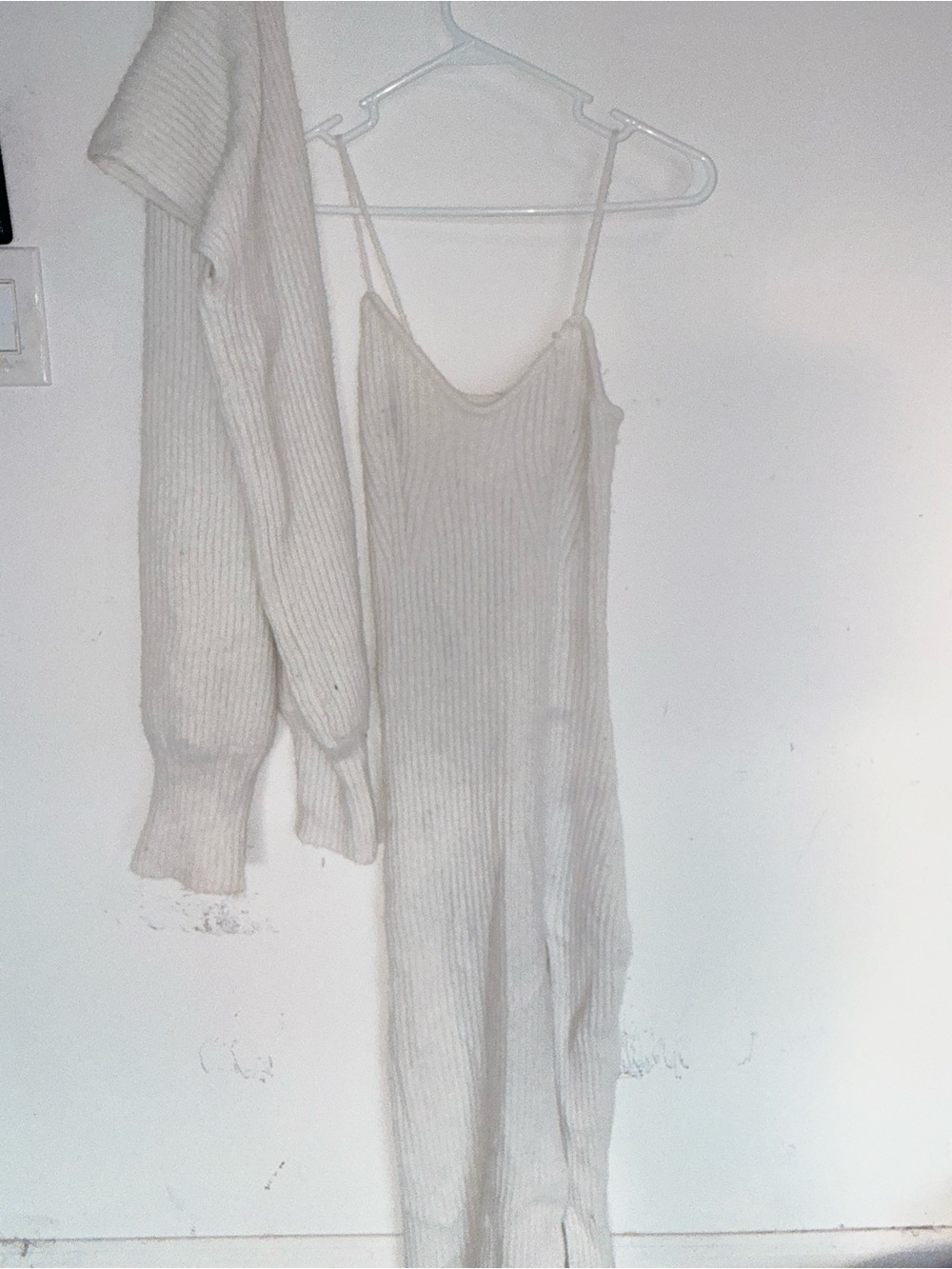 Beautiful Knit Cider Dress and Shawl
